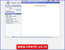 Transport, �pedicija, skladi�tenje, Srbija, www.intertir.co.rs
