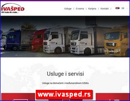 Transport, �pedicija, skladi�tenje, Srbija, www.ivasped.rs