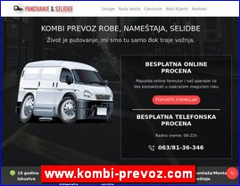 Transport, �pedicija, skladi�tenje, Srbija, www.kombi-prevoz.com