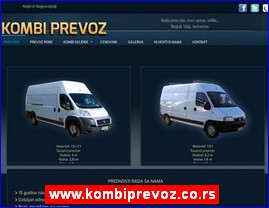 Transport, �pedicija, skladi�tenje, Srbija, www.kombiprevoz.co.rs