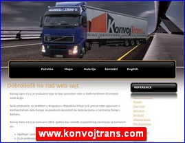 Transport, �pedicija, skladi�tenje, Srbija, www.konvojtrans.com