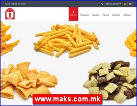 Vo�e, povr�e, prerada hrane, www.maks.com.mk