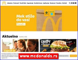 Restorani, www.mcdonalds.rs