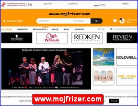 Frizeri, saloni lepote, kozmeti�ki saloni, www.mojfrizer.com