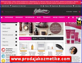 Kozmetika, kozmeti�ki proizvodi, www.prodajakozmetike.com