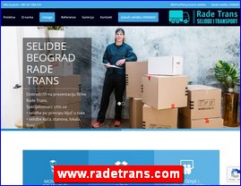 Transport, �pedicija, skladi�tenje, Srbija, www.radetrans.com