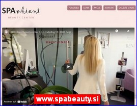 Frizeri, saloni lepote, kozmeti�ki saloni, www.spabeauty.si