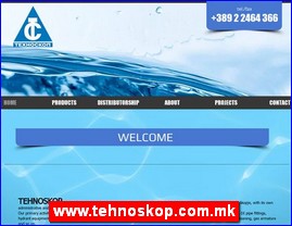 Bela tehnika, ve� ma�ine, fri�ideri, ku�ni aparati, www.tehnoskop.com.mk