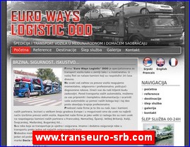 Transport, �pedicija, skladi�tenje, Srbija, www.transeuro-srb.com
