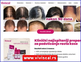 Preparat za podsticanje rasta kose, suplementi za kosu, �amponi za br�i rast kose, ja�anje kose, vitamini za kosu, gu��a kosa, Viviscal, www.viviscal.rs