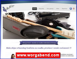 Muzi�ari, bendovi, folk, pop, rok, www.worgabend.com